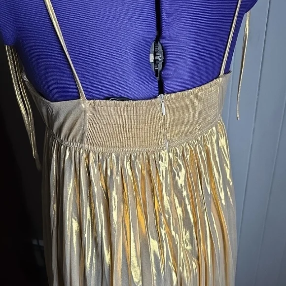 Vici Gold Maxi Dress - Picture 4 of 6
